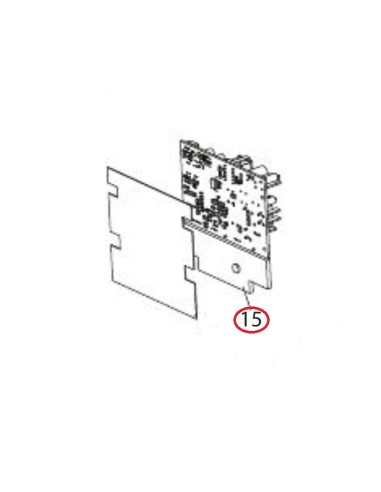 Panneau Electrique pour Machine à Thé TST 595.T - SPECIAL T / TST 594.W... DELONGHI