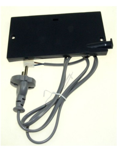 Ensemble Boitier + Cordon D'alimentation Gris pour Robots Kitchen Machine KENWOOD