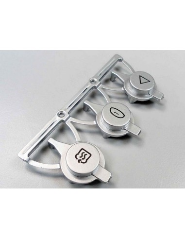 Ensemble Bouton Imprimé Coloris Gris pour Grille-Pain TOG800CL KENWOOD 