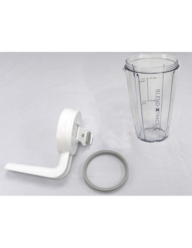 Ensemble Mug (Couvercle + Joint + Mug) pour Blender BL237WG 3 EN 1 KENWOOD