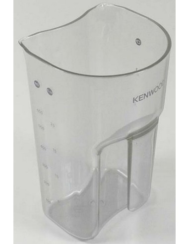 Réservoir Jus Transparent pour Extracteur de Jus JMP600WH KENWOOD