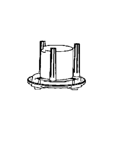 Socle Coloris Blanc pour Centrifugeuse Frutelia JU350B39/A90 Mouline