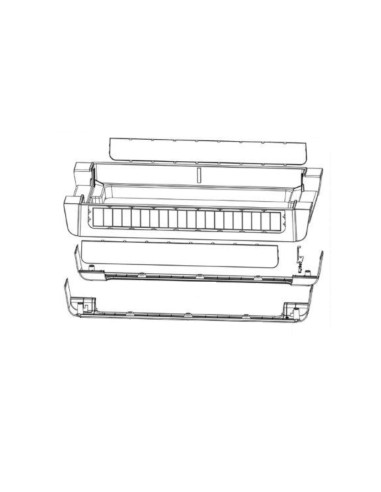 Corps pour Plancha Grill QPL630 Riviera & Bar