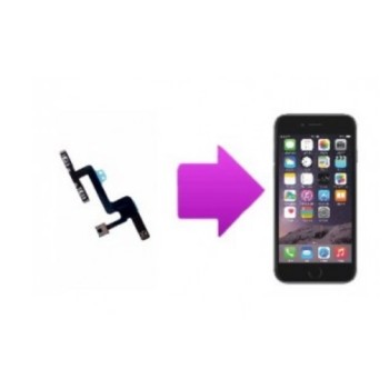 Remplacement Nappe pour Bouton Power / Mute / Volume iPhone 6
