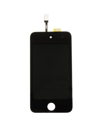 Vitre Avant Noir pour Ipod Touch 4