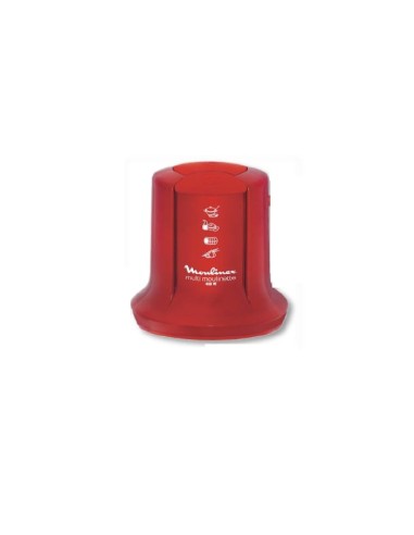 Bloc Moteur Complet Coloris Rouge pour Hachoir Multi-Moulinette Moulinex