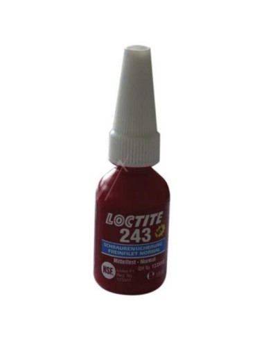 Loctite 243 Freinage et Etanchéité de tous les Assemblages Filetés 10ml 