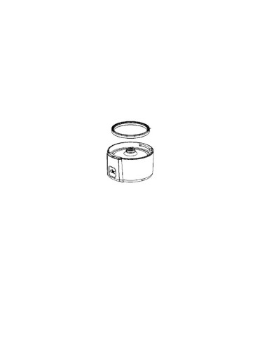 Embase avec Joint du Moulin à Café Gris pour Blender Perfect Mix 9000 Krups