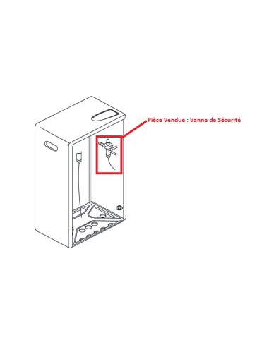 Vanne de Sécurité pour Chauffage Catalytique CR 5000 Campingaz