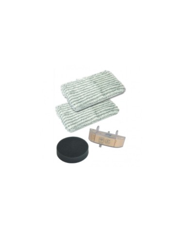 Kit de Remplacement Lingettes X2 + Cassette + Filtre pour Nettoyeur Vapeur Clean & Steam Rowenta