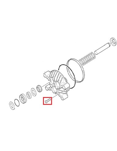 Vis M6X16 pour Nettoyeur Haute Pression Eau...