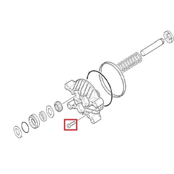 Vis M6X16 pour Nettoyeur Haute Pression Eau Froide Thermique HD 901 B Kärcher