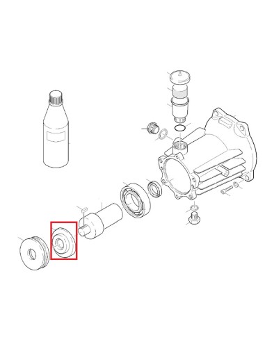 Disque en Nutation Levage 8mm pour Nettoyeur Haute Pression Eau Froide Thermique HD 901 B Kärcher