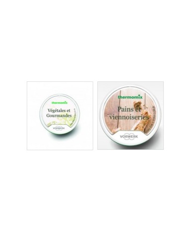 Clef Végétales et Gourmandes + Clef Pains Viennois pour Thermomix TM5 Vorwerk