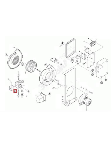 Raccord / Buse pour Nettoyeur Haute Pression HDS 690 Kärcher