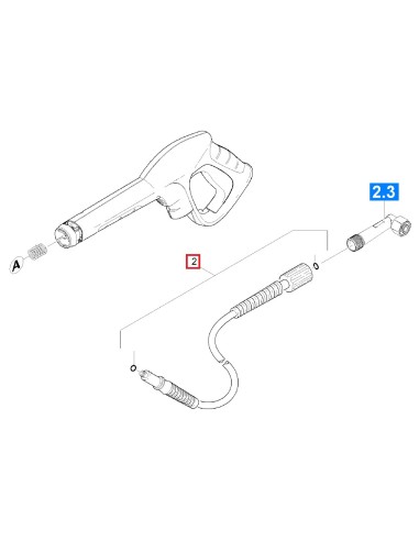 Tuyau Flexible pour Nettoyeur Haute Pression Kärcher