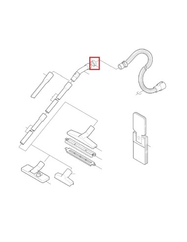 Tuyau d'Aspiration / Flexible pour Aspirateur Eau et Poussières Kärcher