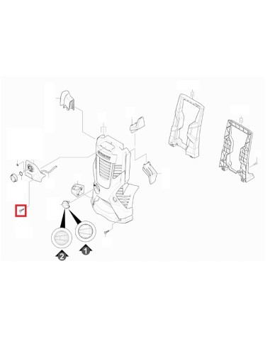 Vis 4X22 pour Nettoyeur Haute Pression K6.260 Kärcher