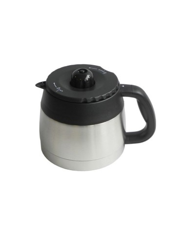 Pot Thermos Inox avec Bouchon Blanc pour Cafetière Express Seb