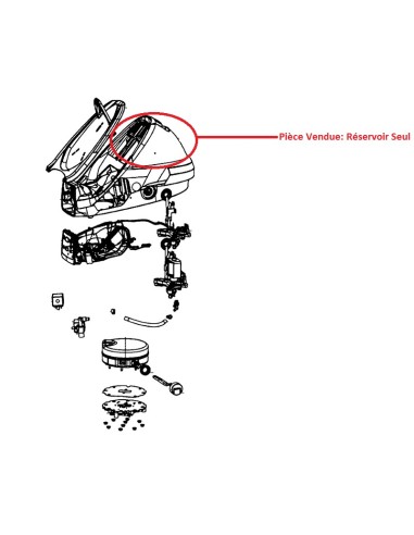 Réservoir pour Générateur Vapeur Pro Express Total Calor