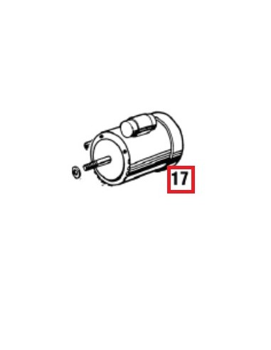 Moteur 2CV MONO RF pour Pompe Super II - RS II Hayward 