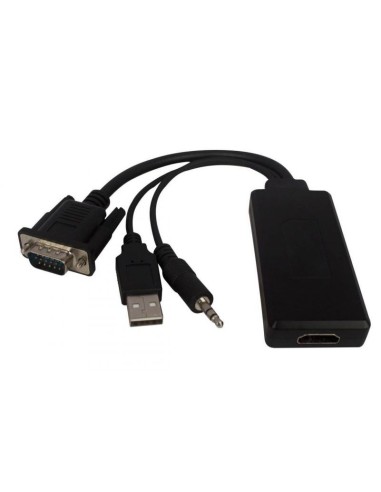 Câble adaptateur HDMI vers VGA - 23CM 