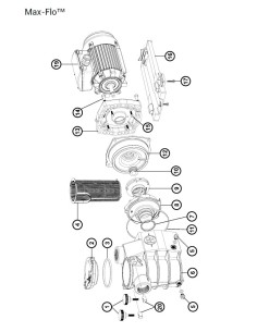 Moteur pour Aspirateur Kobold VK121, VK122 Vorwerk