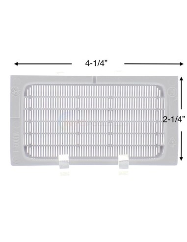Grille Arrière pour Robot Pool Vac Ultra Pro / Navigator Pro Hayward