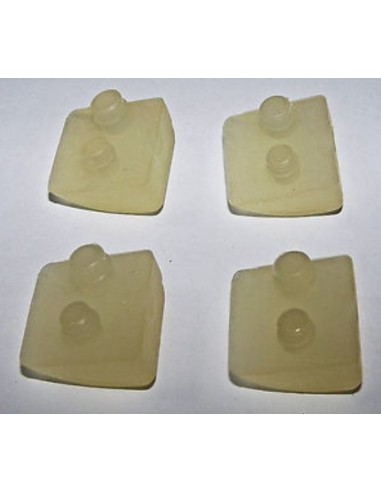 Semelles en Santoprene x4 pour Robot Pool Vac Ultra Pro / Navigator Pro Hayward