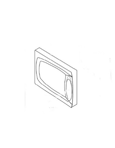 Porte Argent Extérieur Nue pour Four Micro-Ondes C105 Samsung