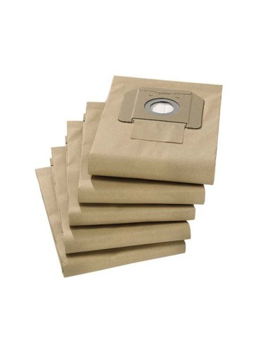 Lot de 5 Sacs Filtres pour Aspirateurs Professionnels Kärcher