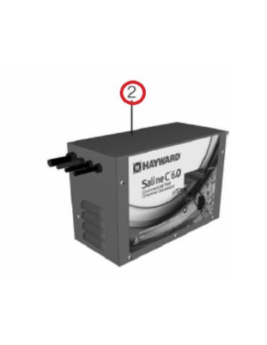 Boitier de Control pour Traitement de L'eau Saline C HCSC60E Hayward
