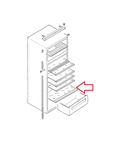 Clayette Complète pour Réfrigérateur ARN2732 Electrolux