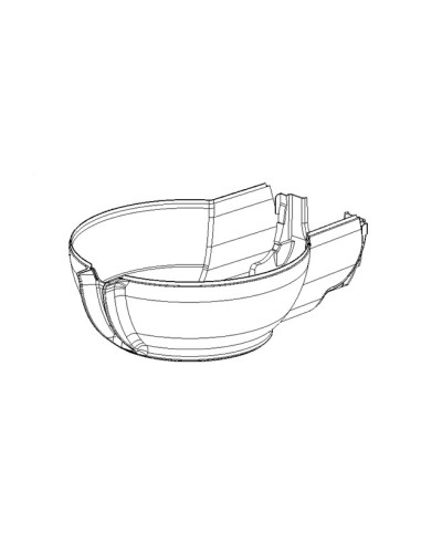 Corps Blanc + Pied pour Friteuse Actifry Express Seb