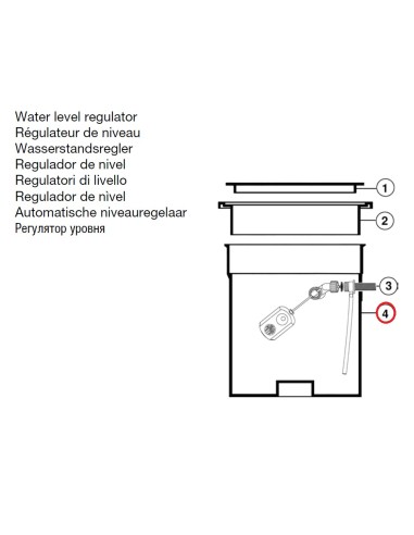 Cuve Seule pour Régulateur de Niveau Hayward