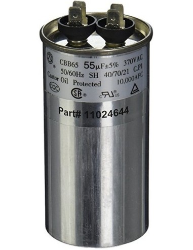 Condensateur de Compresseur 55 µF pour Pompes à Chaleur SumHeat Hayward