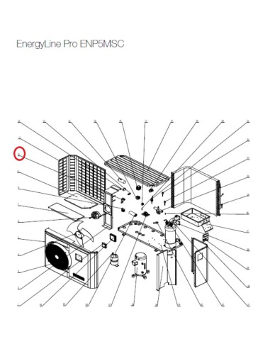 Détendeur électronique pour Pompes à Chaleur EnergyLine Pro ENP5MSC Hayward