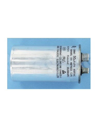 Condensateur Compresseur 50µF pour Pompes à Chaleur Easy Temp ECP11 Hayward