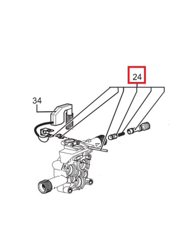 Kit 169LW Maintien Pression pour Nettoyeur Haute Pression Parana Lavor