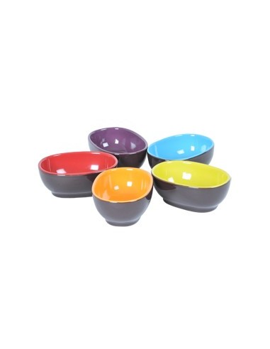 Lot de Ramequins Colorés pour Appareils à Fondue Tefal