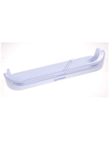 Balconet Supérieur Blanc 410mm pour Réfrigérateur INSZ2311 Indesit