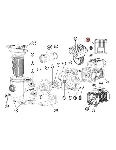 Interface Utilisateur pour Pompes Tristar Hayward