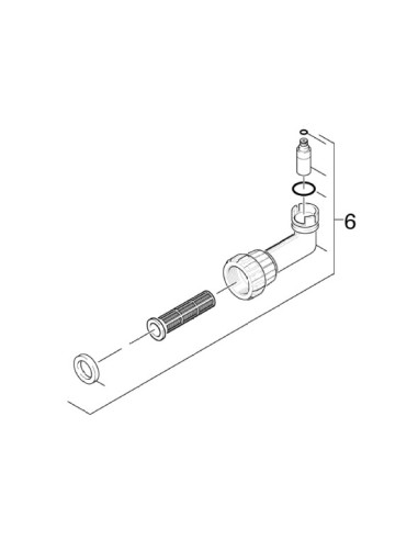 Kit Raccord pour Nettoyeur Haute Pression K2 Karcher