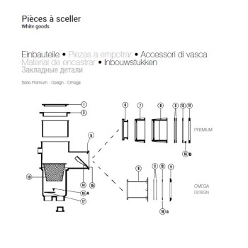 Joint Grande Meurtrière Design pour Pièces à Sceller Série Premium-Design-Omega Hayward