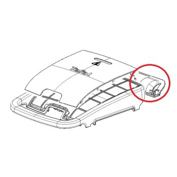 Charnière Supérieure pour Croque-Monsieur Snack Collection Tefal