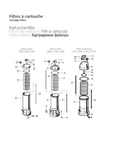 Support de Poils de Brosse Dur HD35 pour Aspirateur VK 135 Vorwerk
