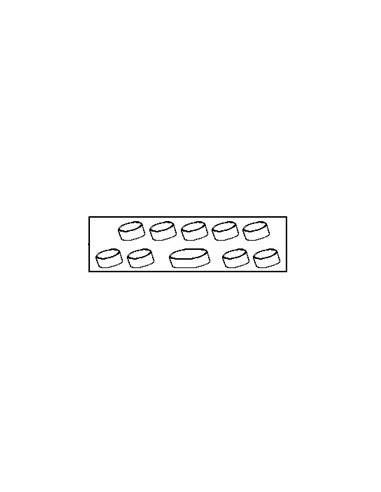 Bouton / Entretoise x10 pour Robot Cuiseur Volupta Moulinex