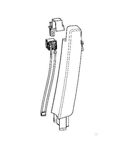 Faisceau / Connecteur + Flasque pour Robot Cuiseur Volupta Moulinex