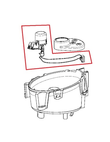 Sonde.CTN + Fusible + Support pour Robot Cuiseur Volupta Moulinex
