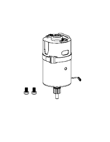 Moteur + Vis x2 + Pignons pour Robot Cuiseur Volupta Moulinex